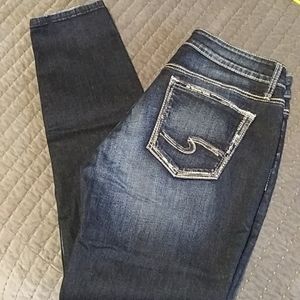Silver jeans, Suki skinny, VGUC